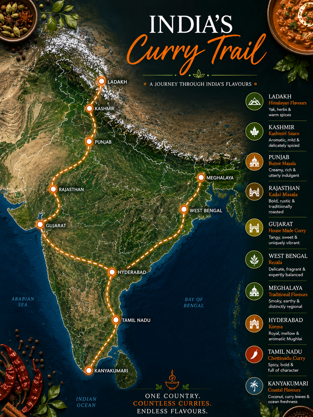 India Curry Trail